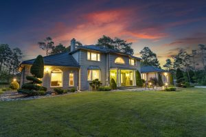 Twilight photography real estate photo editing